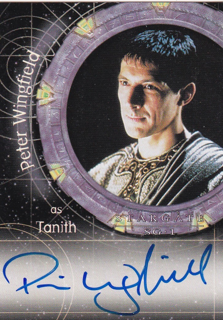 Stargate SG-1 Autograph Card A14 Pete Wingfield as Tanith