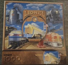 Lionel Trains Springbok 1000 Piece Jigsaw Puzzle 24" X 30  New  Sealed