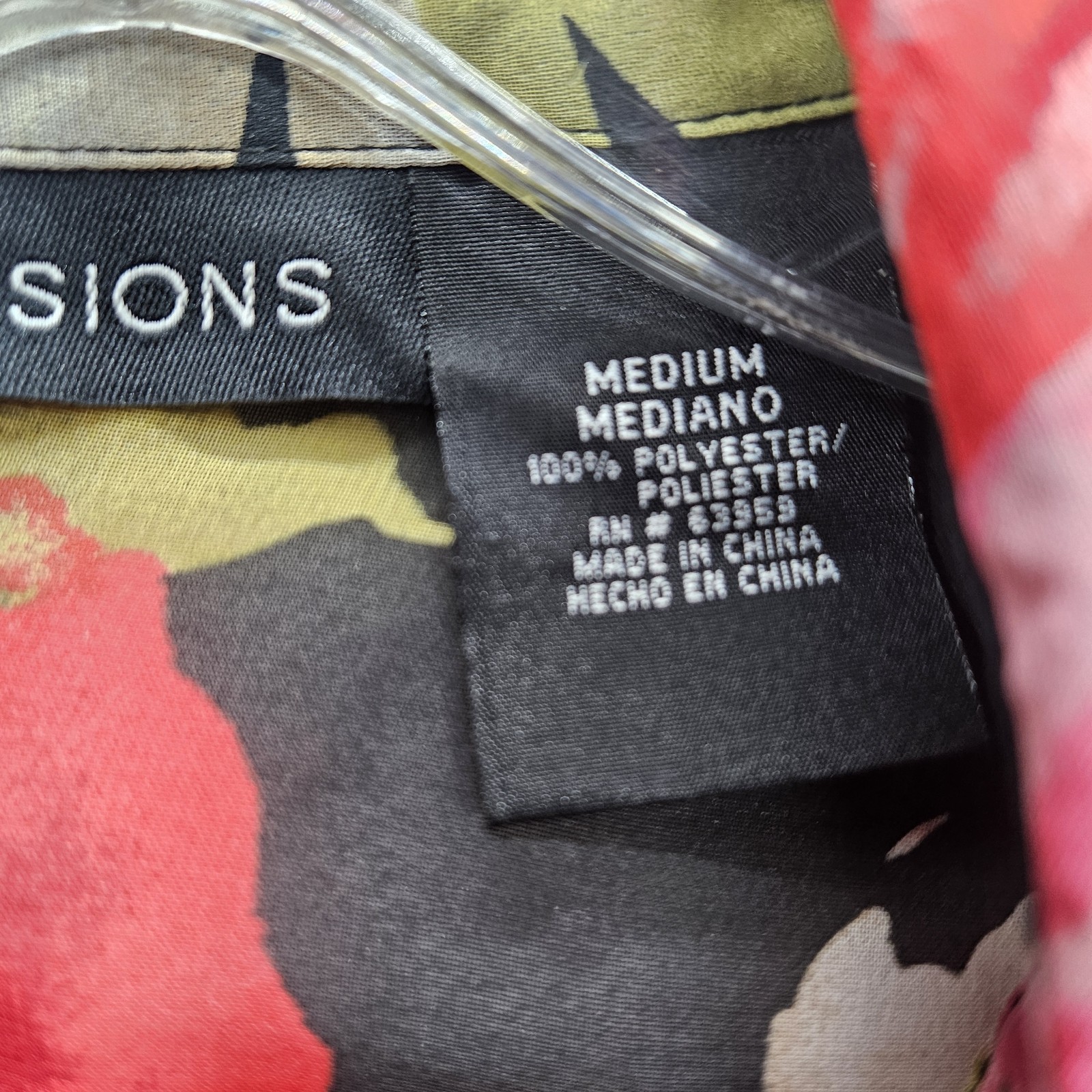 Impression Women's Medium Multicolored Floral Des… - image 12