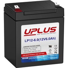 Maintenance-Free 12V 6Ah AGM Battery with T1 Terminal - Versatile  Durable
