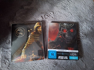 Mortal Kombat I & II Steelbook (4K UHD Blu ray)