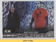 2024 AEW All Elite Wrestling Speckled Rainbow Foil Darby Allin Patch READ 1ai1