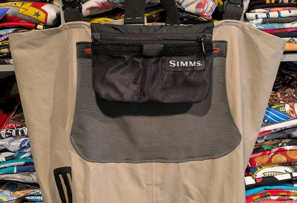 NEW Simms G3 Guide Stockingfoot Waders Fishing Waterproof Boots NWOB Large 9-11 - Image 3 of 4
