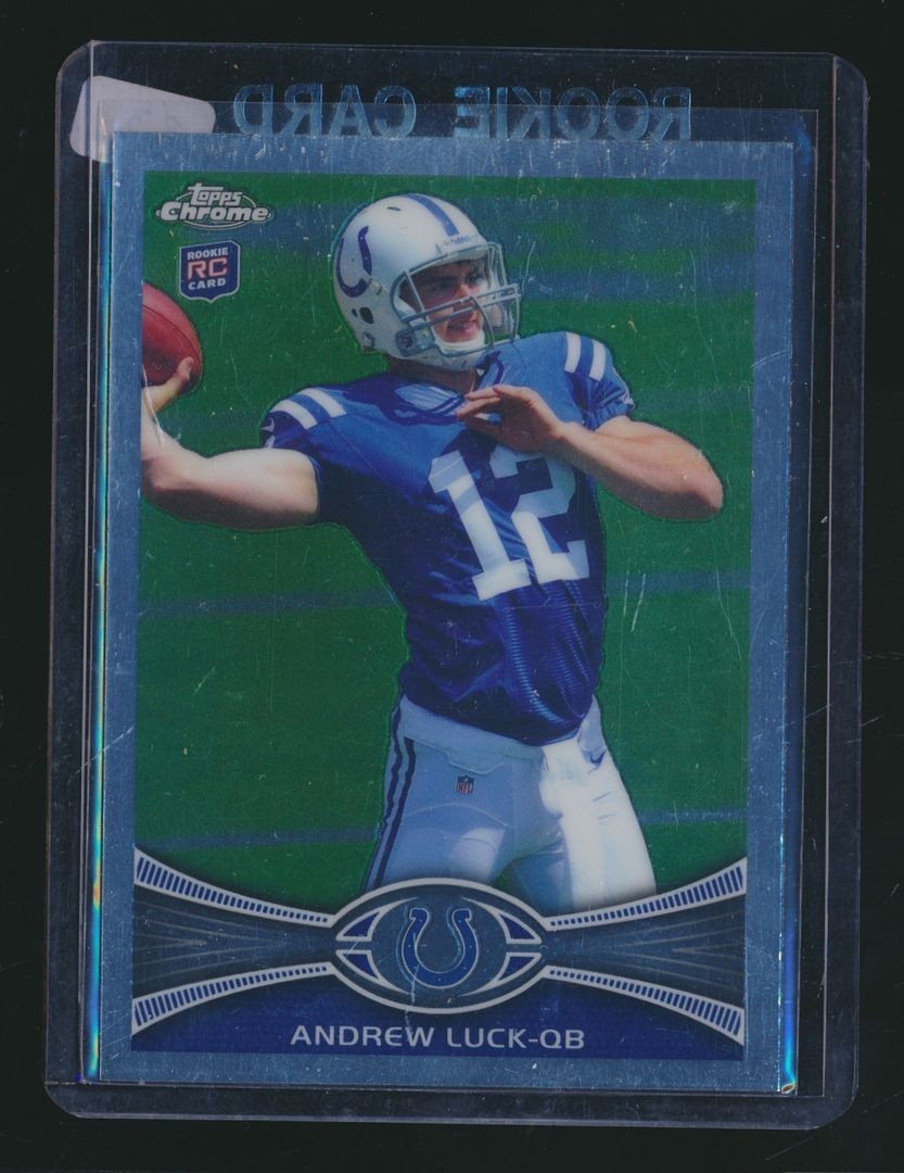 2012 TOPPS CHROME ROOKIE ANDREW LUCK COLTS