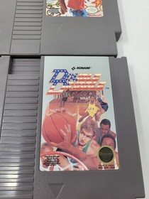 Lote de 4 aros de baloncesto Jordan Vs Bird Arch Rivals DD Nintendo NES probados