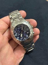 SECTOR 750 DIVER SWISS MADE CHRONOGRAPH RARE BLUE DIAL