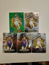 2023-24 Mosaic Basketball Keyonte George Green Mosaic Base Prizm RC Lot X5
