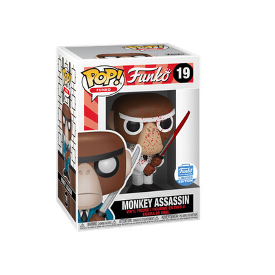Funko POP! Fantastik Plastik Monkey Assassin Bloody #19 Funko Exclusive