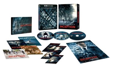 Inception   [4K Ultra HD Blu-ray Disc + 2 Blu-ray Discs] Christopher Nolan   Leo