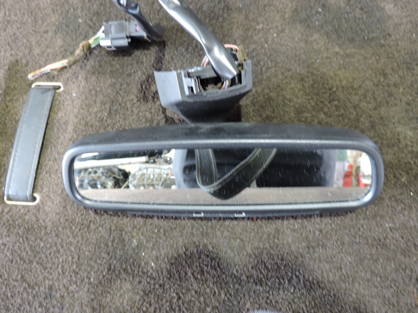 2008-13 MASERATI GRANTURISMO REAR VIEW MIRROR BLACK