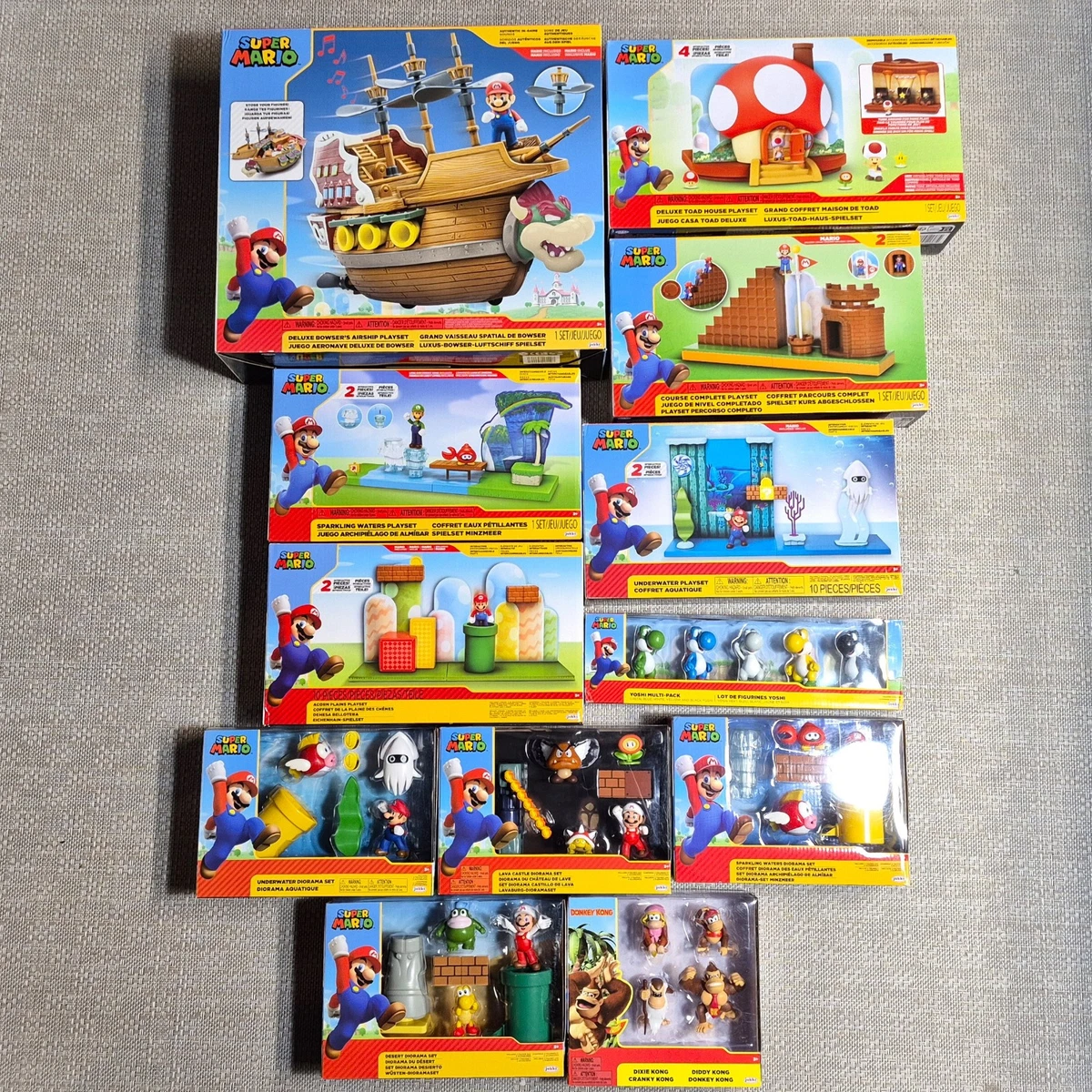 Mario Super Mario Bros. Plastic TV, Movie & Video Games Action Figures for  sale | eBay