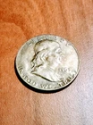 1963 Franklin Half Dollar VF‑35 -  90% Silver -  Last Year Issue -  Nice Detail