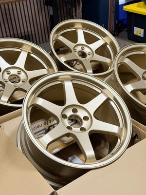 Volk Racing TE37SL GOLD Wheels 19x9.5+22 19x10.5+35 5x112 for GR Supra BMW 340i
