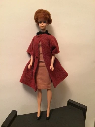 Vintage Barbie Bubble Cut Titan Straight Leg ‘60’s Era Pak Dress Mattel