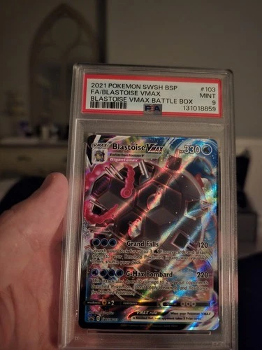Blastoise VMAX SWSH103 | Black Star Promo | Mint PSA 9