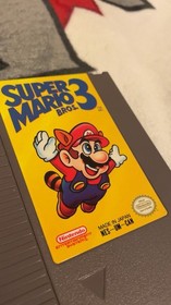 Super Mario Bros 3 (Nintendo NES, 1990) Complete Tested Working Authentic
