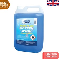 5L Ready Mixed Screenwash - Streak-Free Formula for Crystal Clear Visibility 3.40 per litre