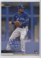 2021 Topps Stadium Club Auto Santiago Espinal #SCBA-SE Auto 7eo