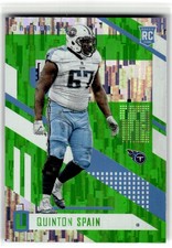 Quinton Spain 2017 Panini Unparalleled #59 Tennessee Titans Lime Green RC