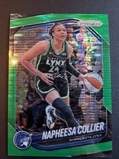 Napheesa Collier /75 Green Pulsar Prizm 2024 Panini Prizm WNBA #8 Minnesota Lynx