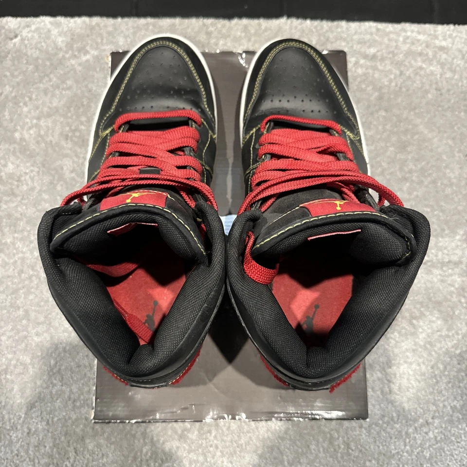 Nike Air Jordan 1 Retro Phat Premier Milho 375173-062 Raro 2009 Masculino Tamanho 11 - Imagem 4 de 4