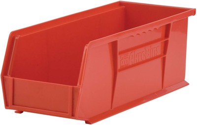 Akro Mils Stackable Storage Bins 15X5 Heavy Duty Organizer For Home And Garage