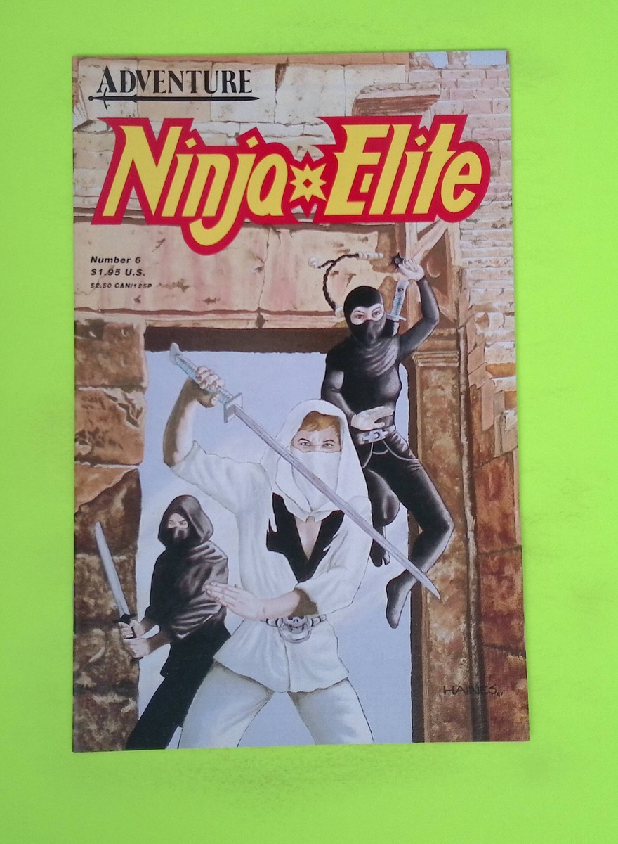 Ninja Elite #6 1988 Adventure Publications Comics 8.0 Comic Book