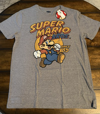 Nintendo Super Mario Bros 85 Graphic T-Shirt Old Navy Mens Medium NWT Retro Game