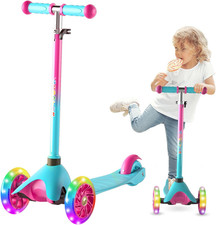 3 Wheel Scooter Kids Scooter Age 2-5 Kick Scooter for Toddlers Girls Boys, Light