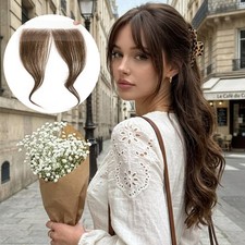 Front Hairline Cover-up Toupee Hairpiece Remy Human Hair Patch Topper Full Lace