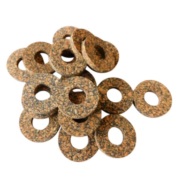 10 StüCk Gummikork M8 25 Mm X 9 Mm X 3 Mm Beilagscheiben,Karosseriescheiben-image