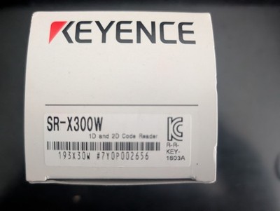 Keyence SR-X300W Barcode Reader Scanner PLC SRX300W New In Box