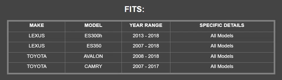 Оригинальные керамические передние тормозные колодки для Toyota Camry 2007-2017 годов выпуска 04465-AZ216-US - Изображение 2 из 2
