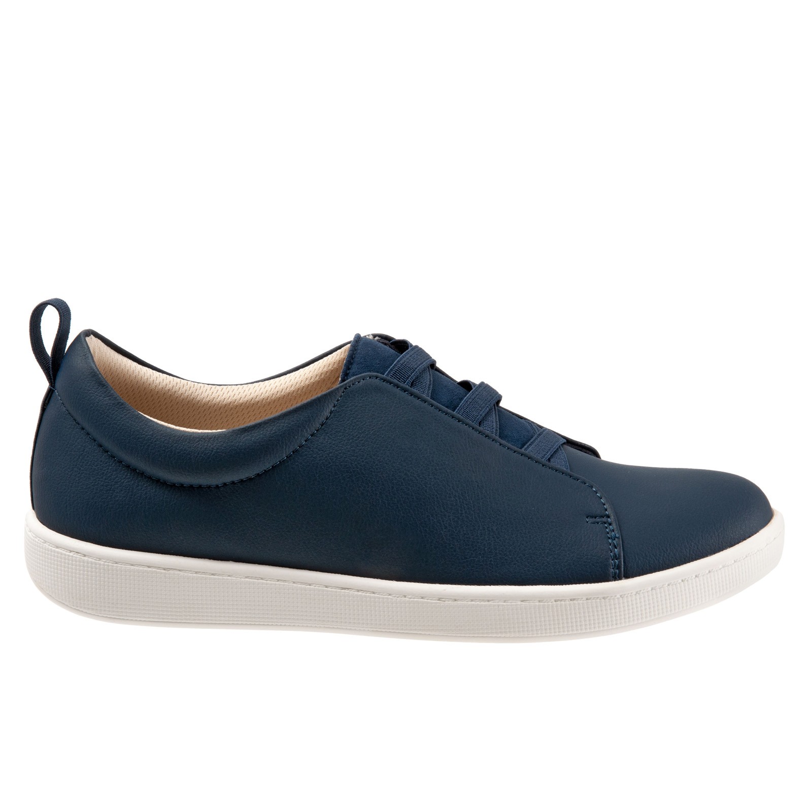 Trotters Avrille T2051-400 Womens Blue Leather Lifestyle Sneakers Shoes 5290₽