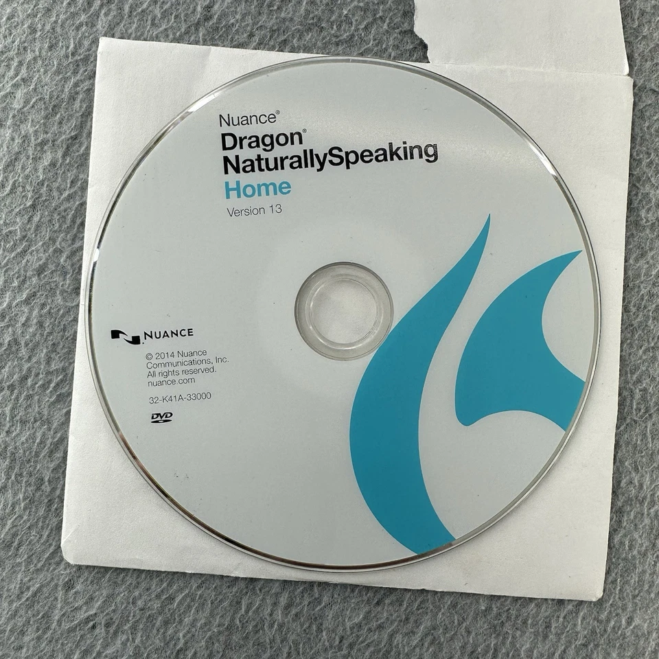 Nuance Dragon Naturally Speaking 13 Home Speech Recognition Software W/ Headset - Image 2 of 4