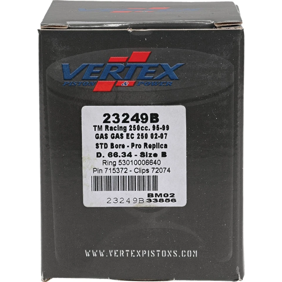 Vertex Replica Cast Piston Kit For Gas-gas EC 250 (02-07) 23249B Foto 4 de 4