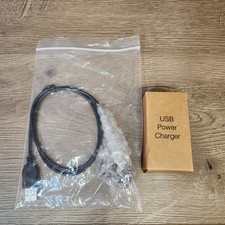 Genuine OEM Toast Flex POS Go 2 Handheld Charger Charging Cable w/ USB Adapter