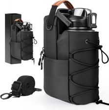 Magnetic Gym Bag for Men and Women with 64OZ Water Bottle Holder  4 Powerful Ma