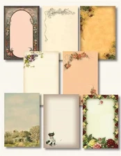 Victorian Trading Co Stationery Sampler & Envelopes 32D