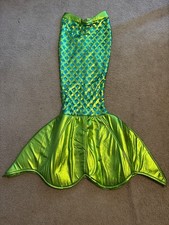 Women's Mermaid Tail Halloween Carnival Costumes Party Shiny Sequins Long Skirt
