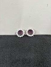 Unbranded Girls White Yellow Daisy Sunglasses