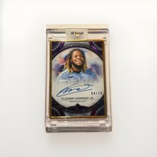 2022 Topps Transcendent Vladimir Guerrero Jr Auto /10 (Gold Frame) #TSA-VGJ