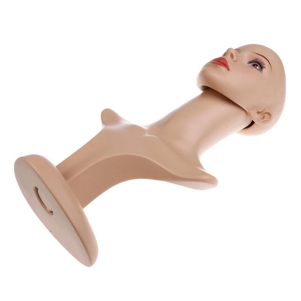 18-Zoll-Mannequinkopf Modellständer Mannequin Puppe Perücke Hut Displayhalter - Bild 2 von 4