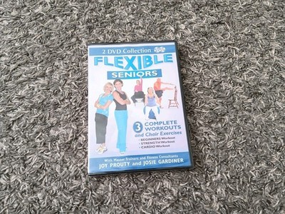 Flexible Seniors 2 DVD Collection Set with 3 Complete Workouts & Chair Exercises