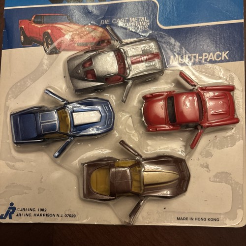 Rare Original Vintage Road Champs Chevy Corvette 4 pack - Picture 3 of 9