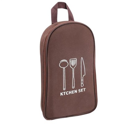 Camping Cookware Bag Set Travel Organizer Grill Accessories for Camp Kitchen