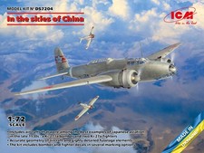 ICMDS7204 - ICM 1:72 - In the Skies of China (Ki-21-Ia, two Ki-27a)