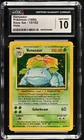 1999 Pokemon Base Set Venusaur Holo #15/102 - PSA CGC 10 Gem Mint, CLEAN