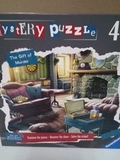 Ravensburger Mystery Puzzle: the Gift of Murder 408 Piece Jigsaw Puzzle 