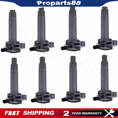 8PCS Ignition Coil for Lexus GX470 LX470 Toyota Land Cruiser Tundra 4.7L UF493